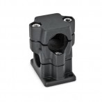 GN141-Flanged-two-way-connector-clamps-multi-part-assembly-B-40-SW-black-RAL-9005-textured-finish.jpg