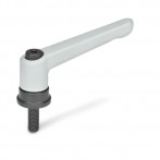 GN300.4-Adjustable-hand-levers-with-increased-clamping-force-with-threaded-stud-steel-SR-silver-RAL-9006-textured-finish.jpg
