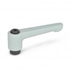 GN302-Adjustable-hand-levers-straight-lever-2-SR-silver-RAL-9006-textured-finish.jpg