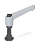 GN306-Adjustable-hand-levers-with-special-tipped-threaded-studs-SR-silver-RAL-9006-textured-finish-KD-Spherical-end-with-swivel-thrust-pad.jpg