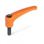 GN602-Adjustable-hand-levers-Zinc-die-casting-threaded-stud-steel-OS-orange-RAL-2004-textured-finish.jpg