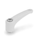 GN604.1-Adjustable-Hand-Levers-Handle-Plastic-Antimicrobial-Threaded-Bushing-Stainless-Steel-WSA-White-RAL-9016-matte-finish.jpg