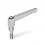 GN911-Adjustable-Hand-Levers-for-Connector-Clamps-Linear-Actuator-Connectors-SR-Silver-RAL-9006-textured-finish.jpg