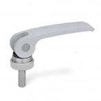 GN927.4-Clamping-levers-with-eccentrical-cam-Lever-zinc-die-casting-2-A-Plastic-contact-plate-with-setting-nut-S-silver-RAL-9006.jpg