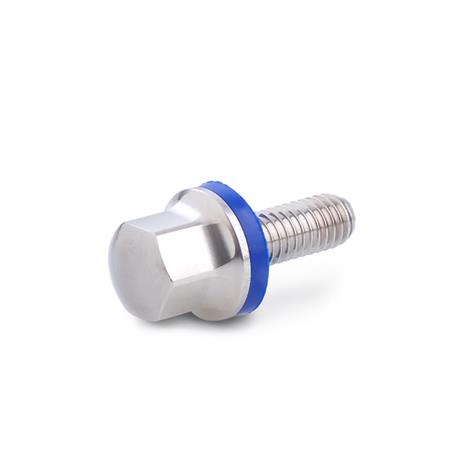 Spengler Screws V2A Stainless Steel Part Threaded with EPDM sealing washer 15mm C 